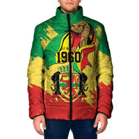 Republic of The Congo Independence Day Personalized Padded Jacket Congo-Brazzaville Since 1960