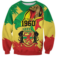 Republic of The Congo Independence Day Personalized Sweatshirt Congo-Brazzaville Since 1960 - Wonder Print Shop
