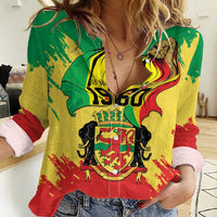 Republic of The Congo Independence Day Personalized Women Casual Shirt Congo-Brazzaville Since 1960 - Wonder Print Shop