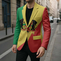 Republic of The Congo Personalized Blazer Simple Flag Style