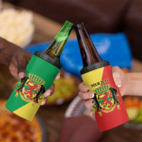 Republic of The Congo Personalized 4 in 1 Can Cooler Tumbler Simple Flag Style - Wonder Print Shop