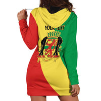 Republic of The Congo Personalized Hoodie Dress Simple Flag Style - Wonder Print Shop