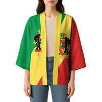 Republic of The Congo Personalized Kimono Simple Flag Style