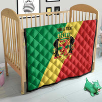 Republic of The Congo Personalized Quilt Simple Flag Style - Wonder Print Shop