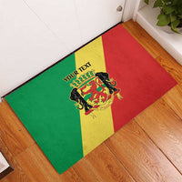 Republic of The Congo Personalized Rubber Doormat Simple Flag Style - Wonder Print Shop