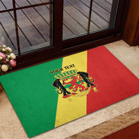 Republic of The Congo Personalized Rubber Doormat Simple Flag Style - Wonder Print Shop