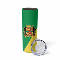 Republic of The Congo Personalized Skinny Tumbler Simple Flag Style - Wonder Print Shop
