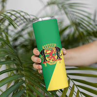 Republic of The Congo Personalized Skinny Tumbler Simple Flag Style - Wonder Print Shop