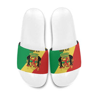 Republic of The Congo Personalized Slide Sandals Simple Flag Style