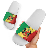 Republic of The Congo Personalized Slide Sandals Simple Flag Style