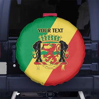Republic of The Congo Personalized Spare Tire Cover Simple Flag Style - Wonder Print Shop