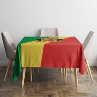 Republic of The Congo Personalized Tablecloth Simple Flag Style - Wonder Print Shop