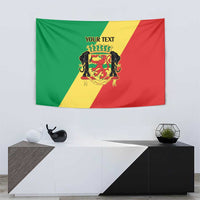 Republic of The Congo Personalized Tapestry Simple Flag Style - Wonder Print Shop