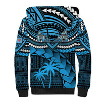 Fiji Rugby Sherpa Hoodie Go Fijian Tapa Arty with World Cup Vibe - Wonder Print Shop