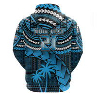 Custom Fiji Rugby Hoodie Go Fijian Tapa Arty with World Cup Vibe - Wonder Print Shop