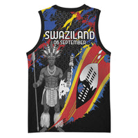 Swaziland Eswatini Somhlolo Day Basketball Jersey Independence Day