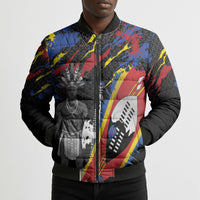 Swaziland Eswatini Somhlolo Day Bomber Puffer Jacket Independence Day