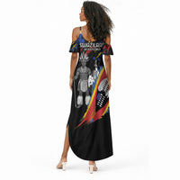 Swaziland Eswatini Somhlolo Day Summer Maxi Dress Independence Day