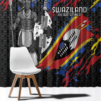 Swaziland Eswatini Somhlolo Day Window Curtain Independence Day