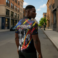 Swaziland Eswatini Somhlolo Day Zipper Polo Shirt Independence Day