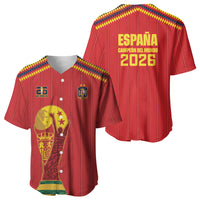 Spain Campeon del Mundo 2026 Baseball Jersey La Furia Roja History Has Been Made