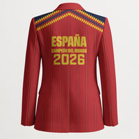Spain Campeon del Mundo 2026 Blazer La Furia Roja History Has Been Made