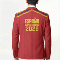 Spain Campeon del Mundo 2026 Blazer La Furia Roja History Has Been Made