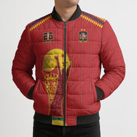 Spain Campeon del Mundo 2026 Bomber Puffer Jacket La Furia Roja History Has Been Made