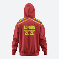 Spain Campeon del Mundo 2026 Hoodie La Furia Roja History Has Been Made