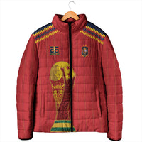 Spain Campeon del Mundo 2026 Padded Jacket La Furia Roja History Has Been Made