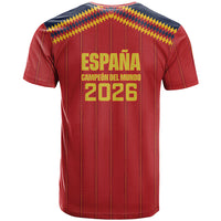 Spain Campeon del Mundo 2026 T Shirt La Furia Roja History Has Been Made