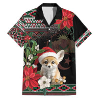 Algeria Christmas Personalized Family Matching Mermaid Dress and Hawaiian Shirt Fennec Fox Santa and Traditional Pattern LT9 - Wonder Print Shop