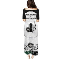 New Zealand South Africa Rugby Puletasi History Commemorative World Cup Winners Unique - Wonder Print Shop