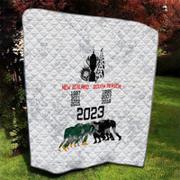 New Zealand South Africa Rugby Quilt History Commemorative World Cup Winners Unique - Wonder Print Shop
