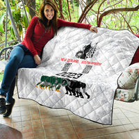 New Zealand South Africa Rugby Quilt History Commemorative World Cup Winners Unique - Wonder Print Shop