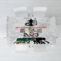 New Zealand South Africa Rugby Tablecloth History Commemorative World Cup Winners Unique - Wonder Print Shop