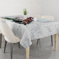 New Zealand South Africa Rugby Tablecloth History Commemorative World Cup Winners Unique - Wonder Print Shop