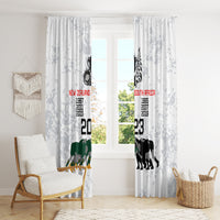 New Zealand South Africa Rugby Window Curtain History Commemorative World Cup Winners Unique - Wonder Print Shop