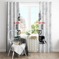 New Zealand South Africa Rugby Window Curtain History Commemorative World Cup Winners Unique - Wonder Print Shop