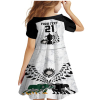 Custom New Zealand South Africa Rugby Family Matching Mermaid Dress and Hawaiian Shirt History Commemorative World Cup Winners Unique LT9 - Wonder Print Shop