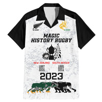 Custom New Zealand South Africa Rugby Family Matching Mermaid Dress and Hawaiian Shirt History Commemorative World Cup Winners Unique LT9 - Wonder Print Shop