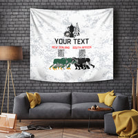 Custom New Zealand South Africa Rugby Tapestry History Commemorative World Cup Winners Unique - Wonder Print Shop