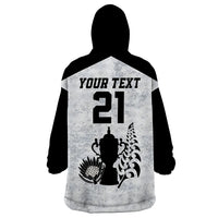 Custom New Zealand South Africa Rugby Wearable Blanket Hoodie History Commemorative World Cup Winners Unique - Wonder Print Shop