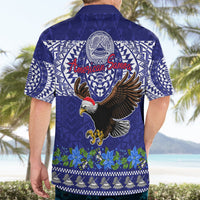 American Samoa Christmas Hawaiian Shirt Manuia le Kerisimasi Polynesian Tribal - Wonder Print Shop