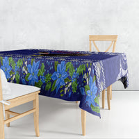 American Samoa Christmas Tablecloth Manuia le Kerisimasi Polynesian Tribal - Wonder Print Shop
