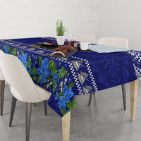 American Samoa Christmas Tablecloth Manuia le Kerisimasi Polynesian Tribal - Wonder Print Shop
