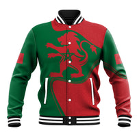 Morocco Proclamation Day With Flag Color Baseball Jacket LT9 - Wonder Print Shop