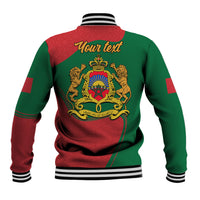 Morocco Proclamation Day With Flag Color Baseball Jacket LT9 - Wonder Print Shop