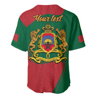 Morocco Proclamation Day With Flag Color Baseball Jersey LT9 - Wonder Print Shop