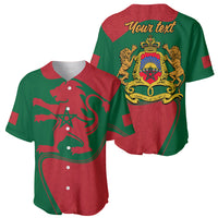 Morocco Proclamation Day With Flag Color Baseball Jersey LT9 - Wonder Print Shop
